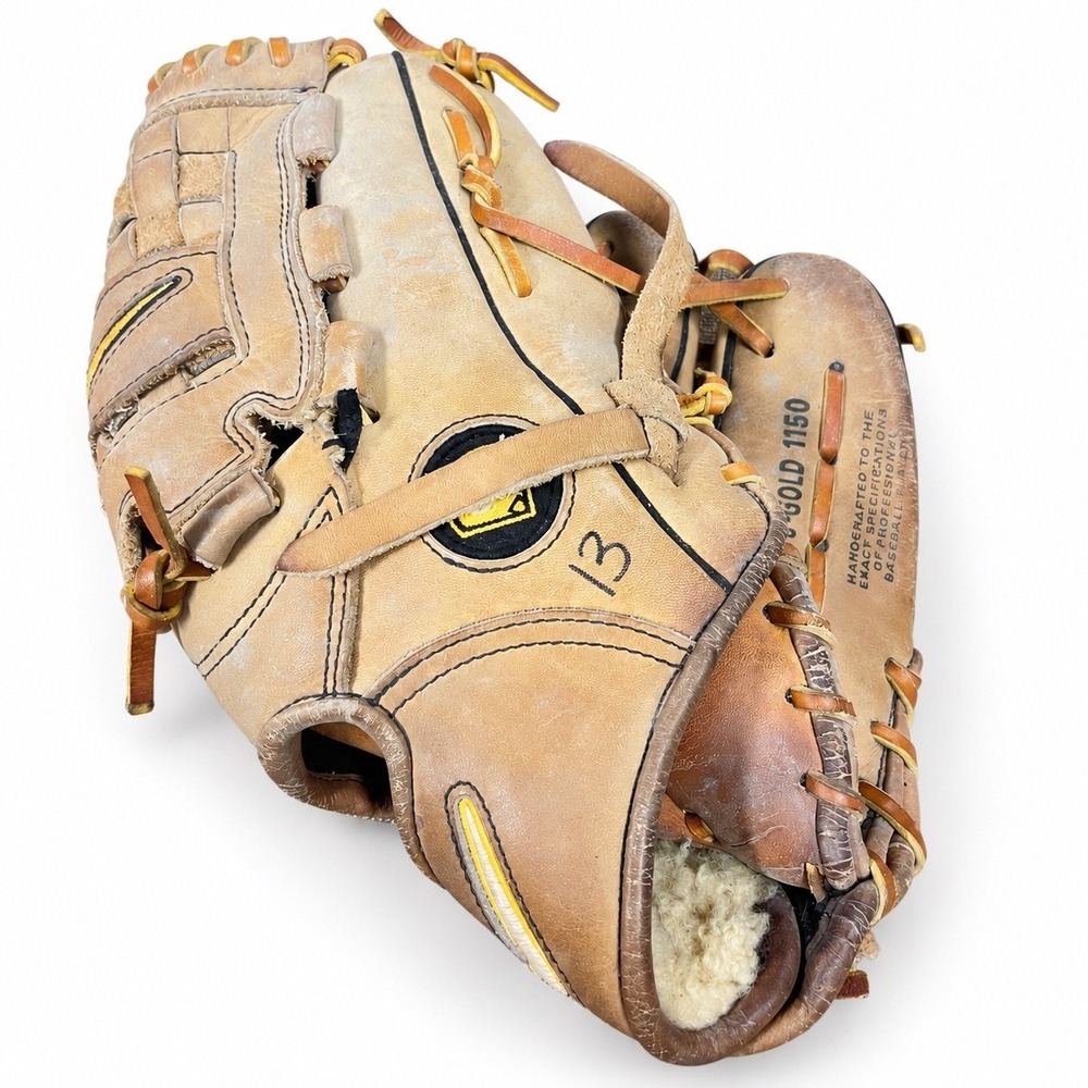 Nike Pro Gold 1150 11.5” Baseball Glove RHT Dri-FIT Leather Vintage